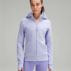 Lululemon full zip scuba Lilac smoke beautiful rare find size 6